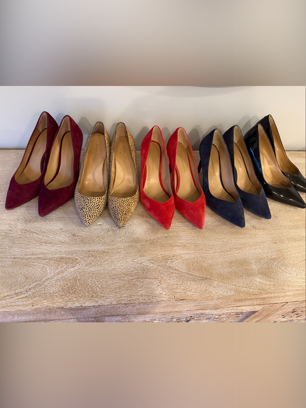 Bundle of 5 pairs of Banana Republic Pumps Size 6